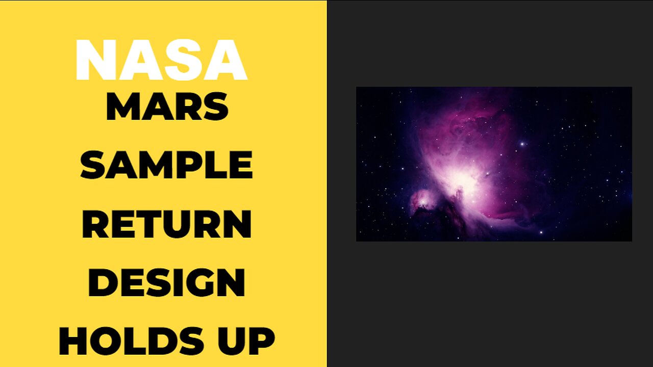 Mars sample Return Design #NASA #SpaceExploration #SpaceScience #SpaceMissions #Astronomy #Astrophysics #MarsExploration #MoonMission #SpaceTechnology #ISS (International Space Station) #Exoplanets #SpaceResearch