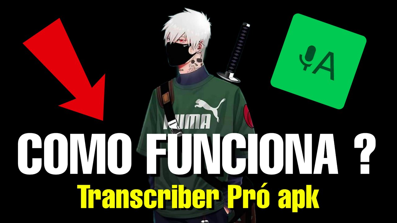 Como funciona Transcriber APK? Tradutor de mensagens whatsapp!!!