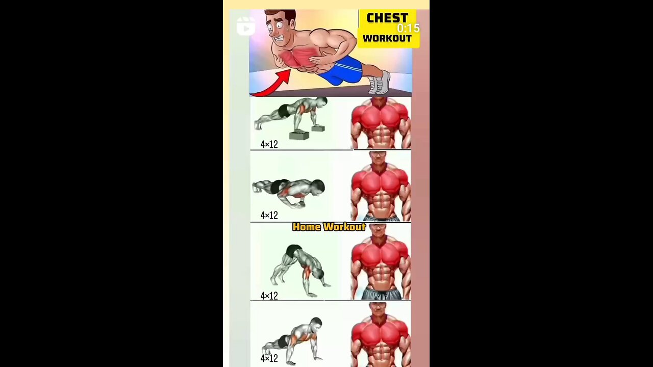 chest Exercise For man at home