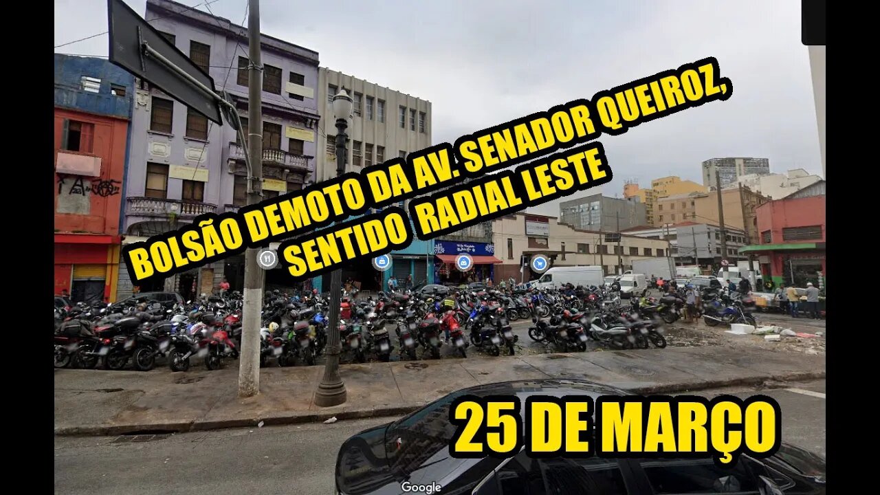 Dica Avenida Senor Queiroz sentido Radial Leste (25 de março)#moto #saopaulo #saopaulomotos #brazil