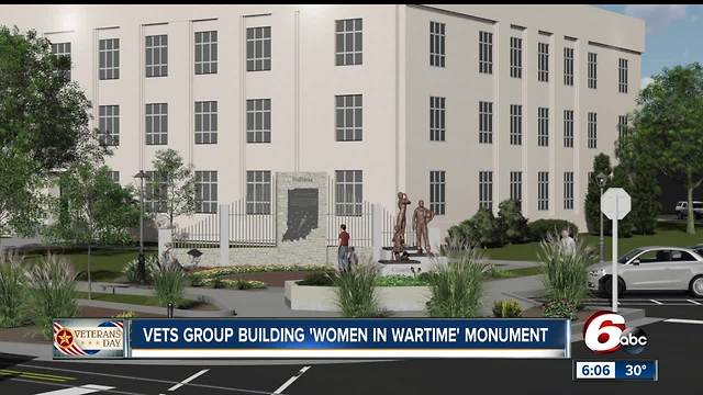 Veteran is hoping to build a memorial for female veterans from Indiana