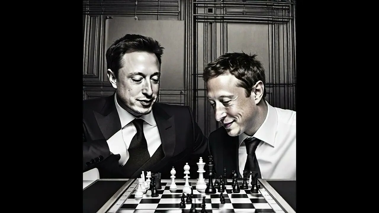 Elon Musk playing chess with mark Zuckerberg #elonmuskvsmarkzuckerberg #chessgame #wonderapp