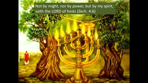 Not by mighty power, nor by strength, but by my Spirit, saith the Lord Almighty