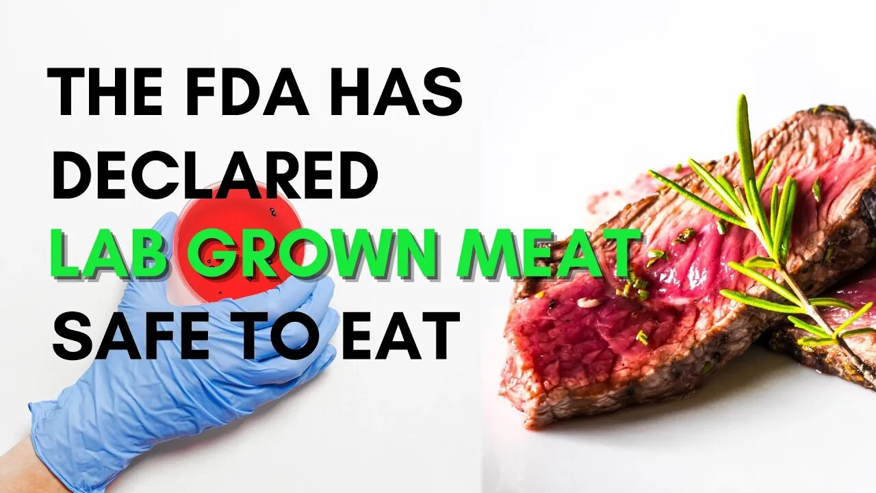 The FDA has declared lab grown meat safe to eat