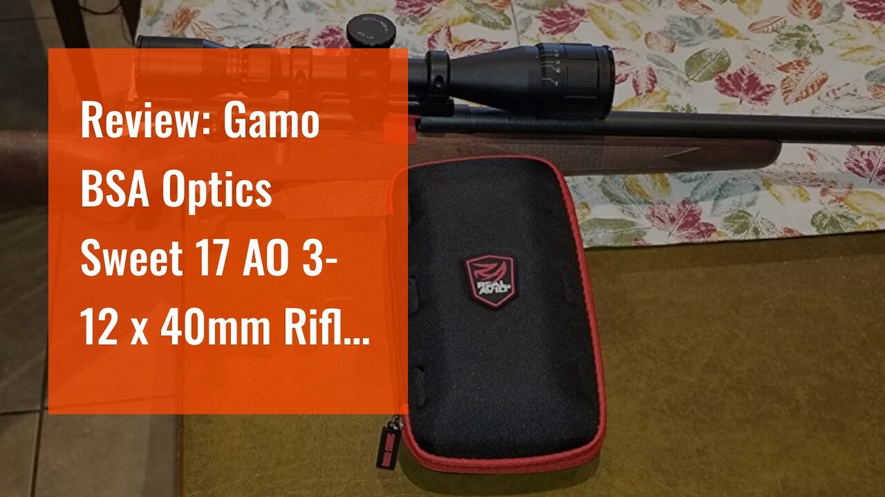 Review: Gamo BSA Optics Sweet 17 AO 3-12 x 40mm Rifle Scope .17 HMR