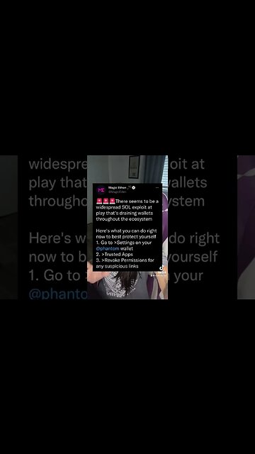 URGENT SOLANA EXPLOIT