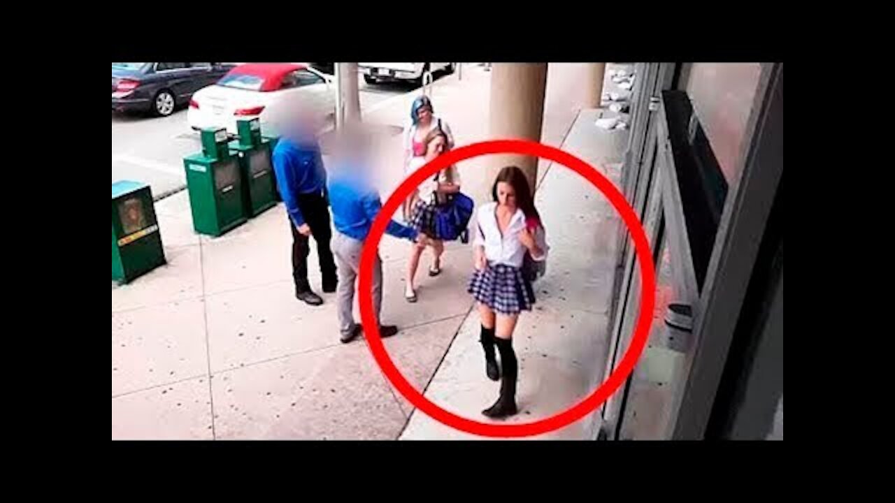 10 WEIRD THINGS CAUGHT ON SECURITY CAMERAS & CCTV