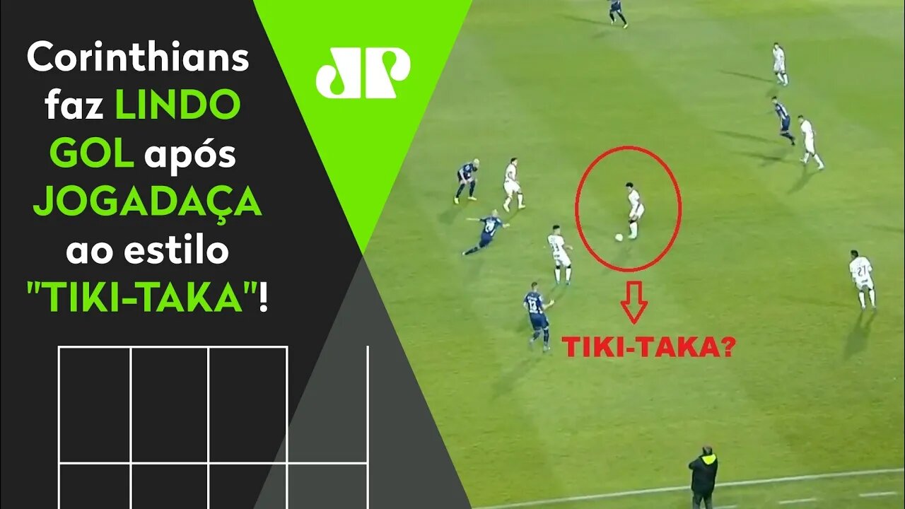 QUE GOLAÇO FO**! Corinthians DÁ AULA, faz "TIKI-TAKA" e MARCA LINDO GOL no Coritiba após JOGADAÇA!