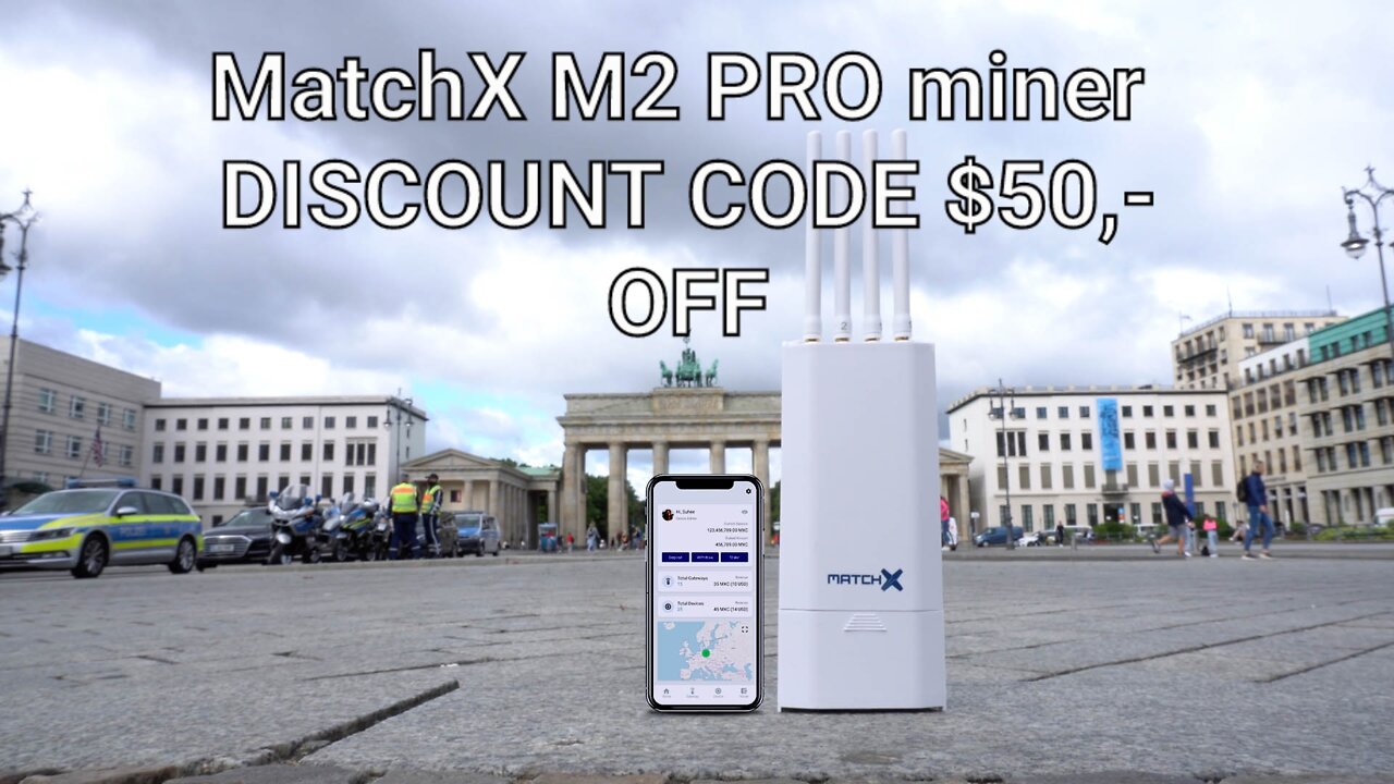 MatchX M2 pro miner Discount code 50$ off