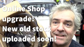 Upgraded online shop news