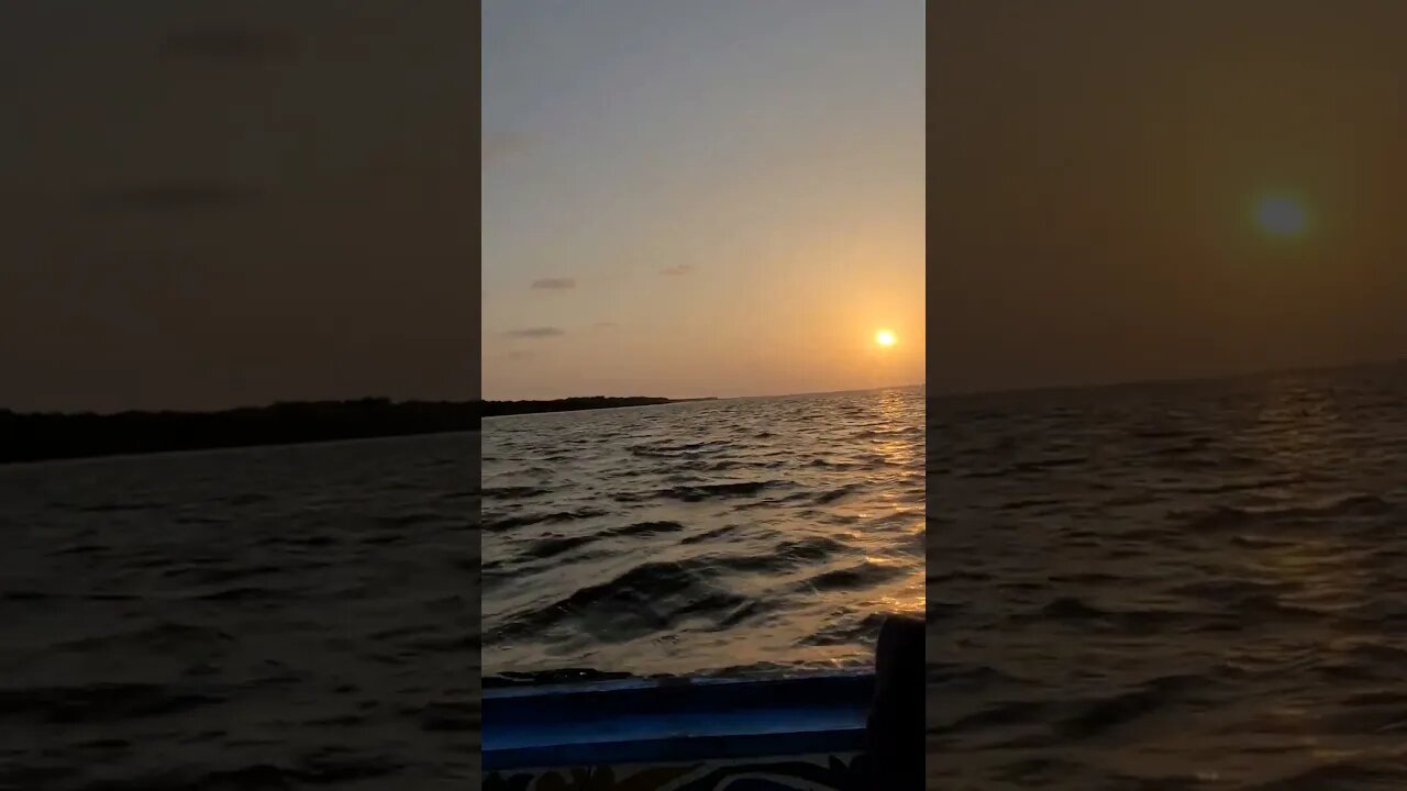 Sunset View Seawater #shorts #short #sunset #viral #fishing #fishingvideo
