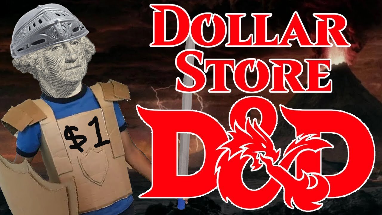 Can You Play Dungeons and Dragons with only things found at the Dollar Store?