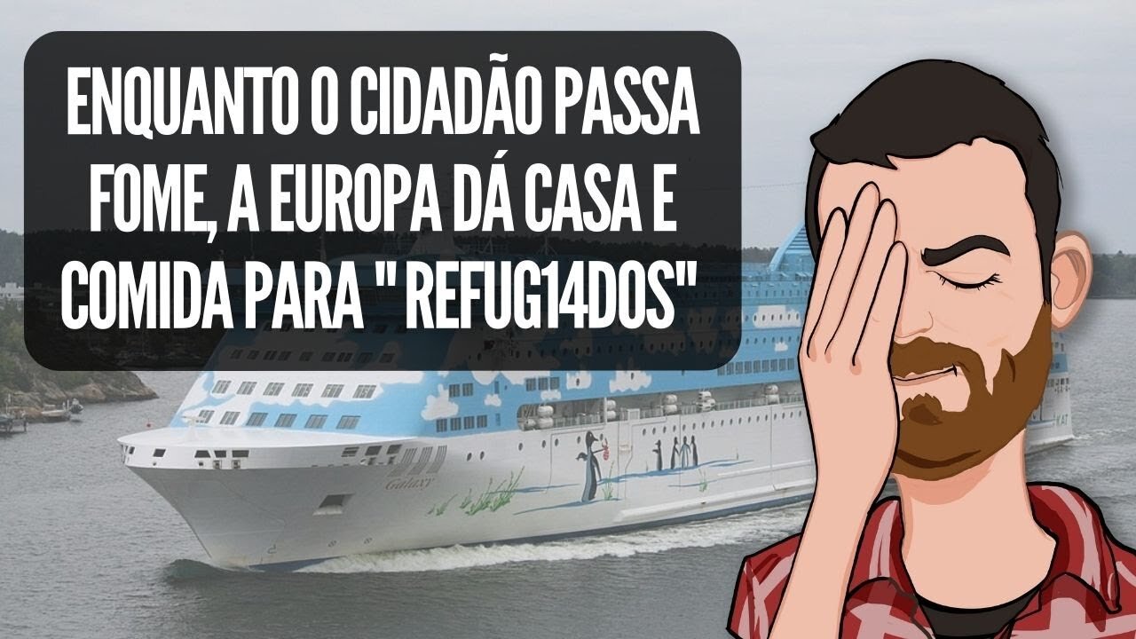 Europeus Idosos Passam Fome, Mas HOMENS Estrangeiros Têm Mamata Garantida
