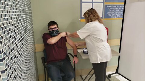 Jordan White - Getting the Second Dose of the COVID Vaccine (April 9, 2021) 2,500 Subs Special