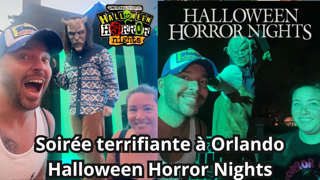 Soirée terrifiante à Halloween Horror Nights - Un parc d’attractions à l’Halloween