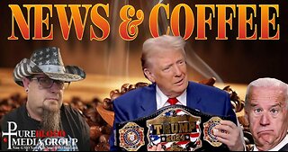 NEWS & COFFEE- JOE WANDERS THE JUNGLE, TRUMP GETS A BELT, BLUESKY GOES REEEEEEEEE