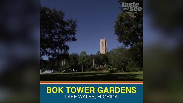 Bok Tower Gardens in Lake Wales offers one of the best views in Florida