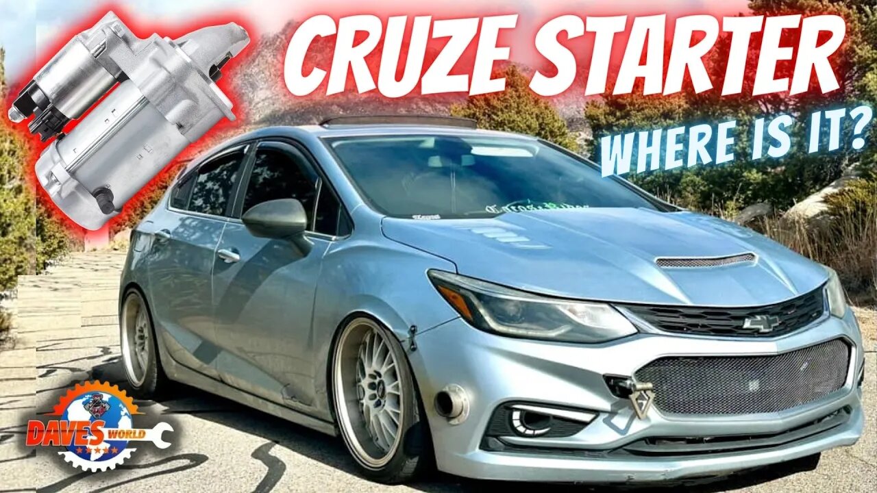 Cruze starter location SuperCruzes.com