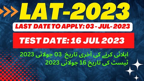 Law Admission Test LAT 2023