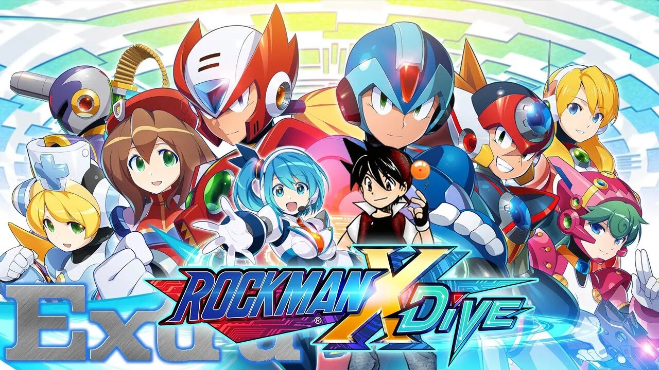 Mega Man X Dive - Extra - Summon the Dark Blue Hunter!