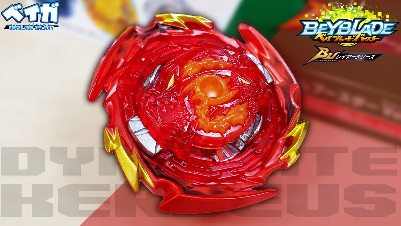 Análise B-198 04 DYNAMITE KERBEUS .Lg.Mm-9 - Random Booster Vol. 29 - Beyblade Burst Ultimate