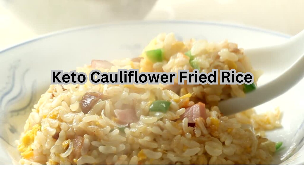 Keto Cauliflower Fried Rice