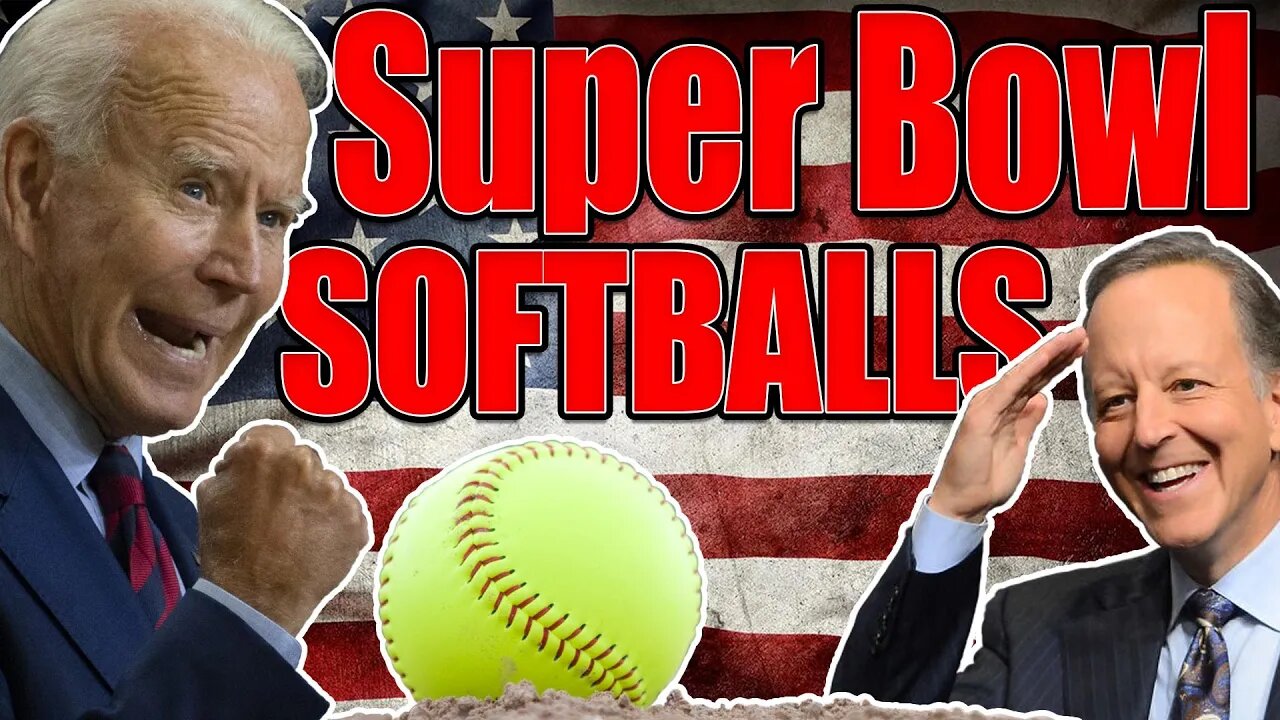 Jim Gray lobs softballs to Biden in Super Bowl interview.