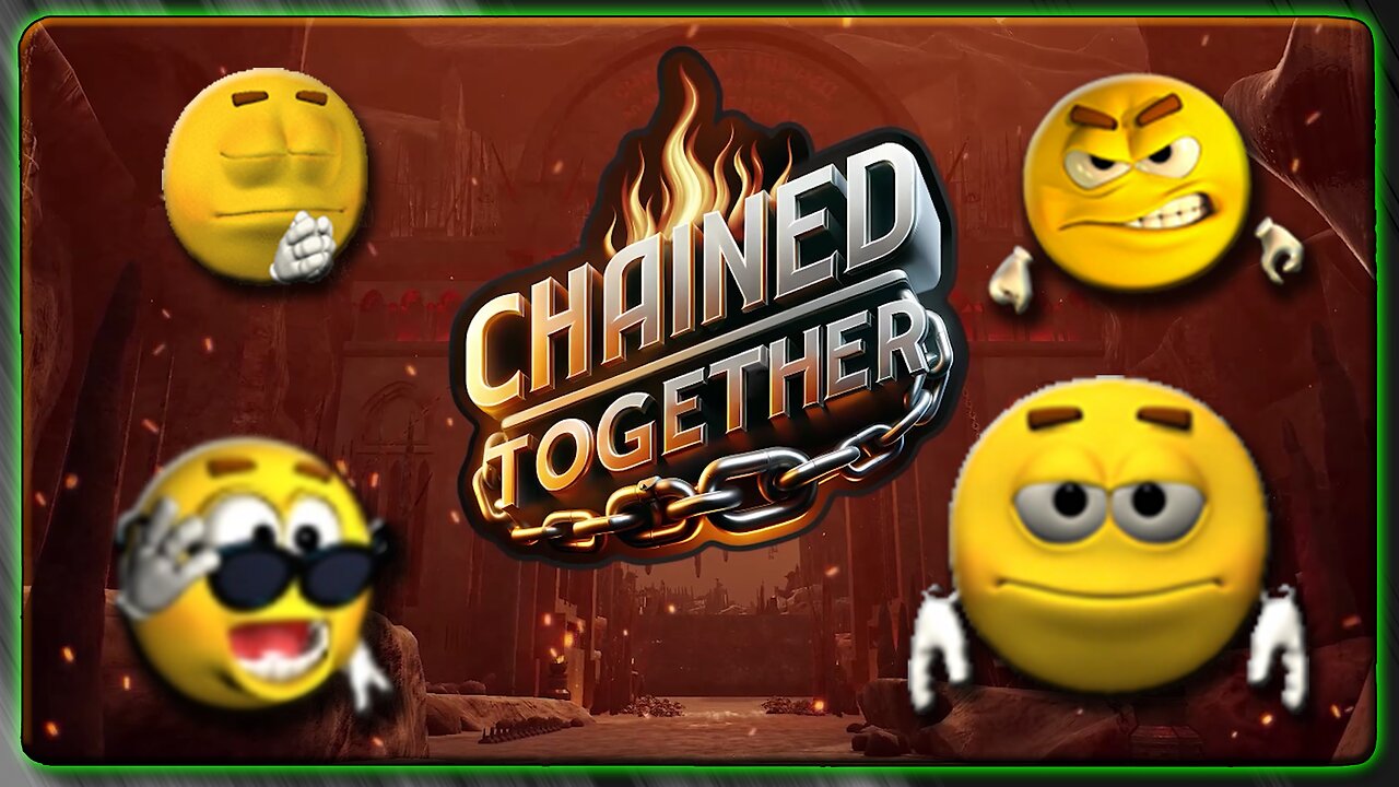 🔴🔴PLAYING CHAINED TOGETHER TILL WE BEAT IT PT 2🔴🔴#RUMBLETAKEOVER🔴🔴