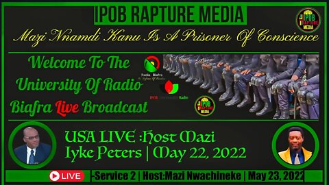 Welcome To The University Of Radio Biafra | Hausa-Service 2 | Host:Mazi Nwachineke | May 23, 2022