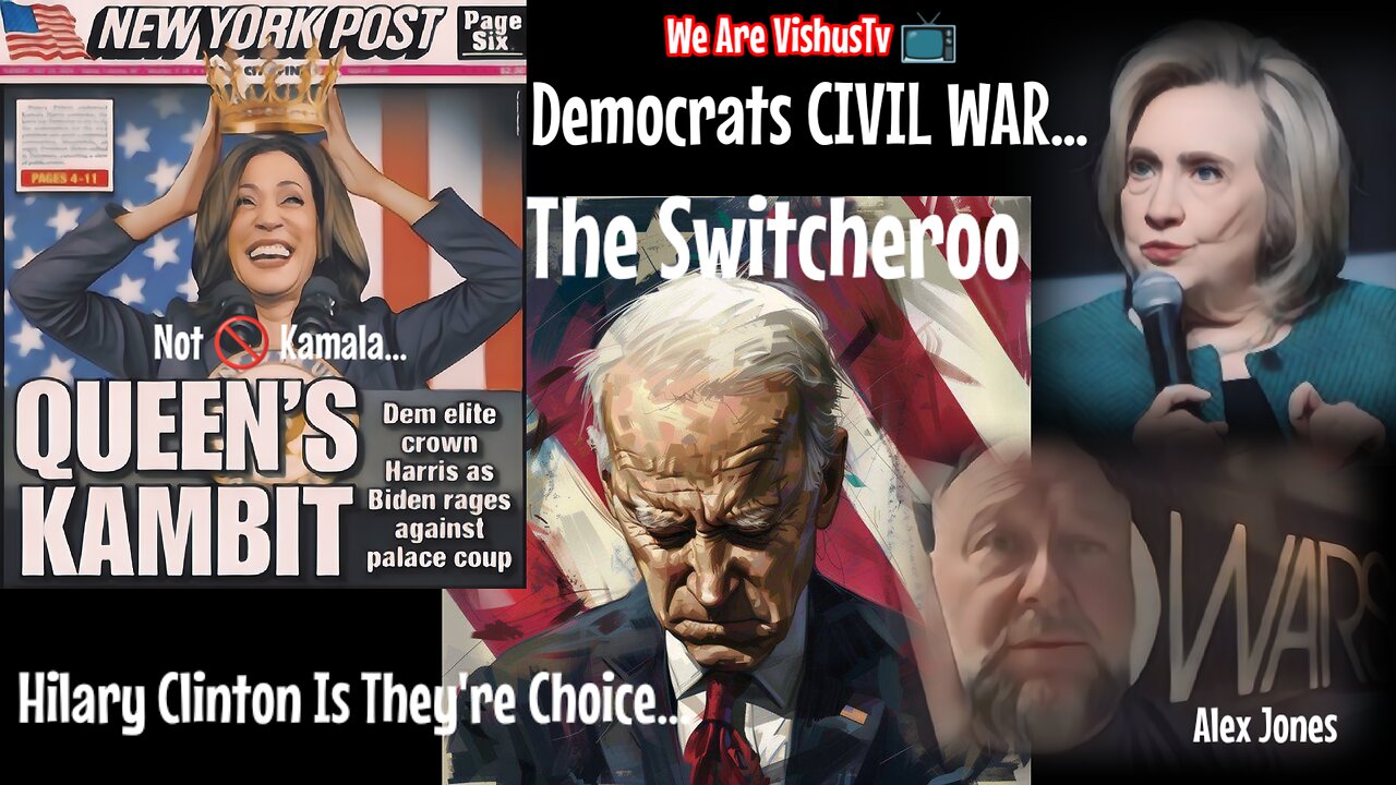 The Switcheroo: Hilary Clinton Who They Want... #VishusTv 📺