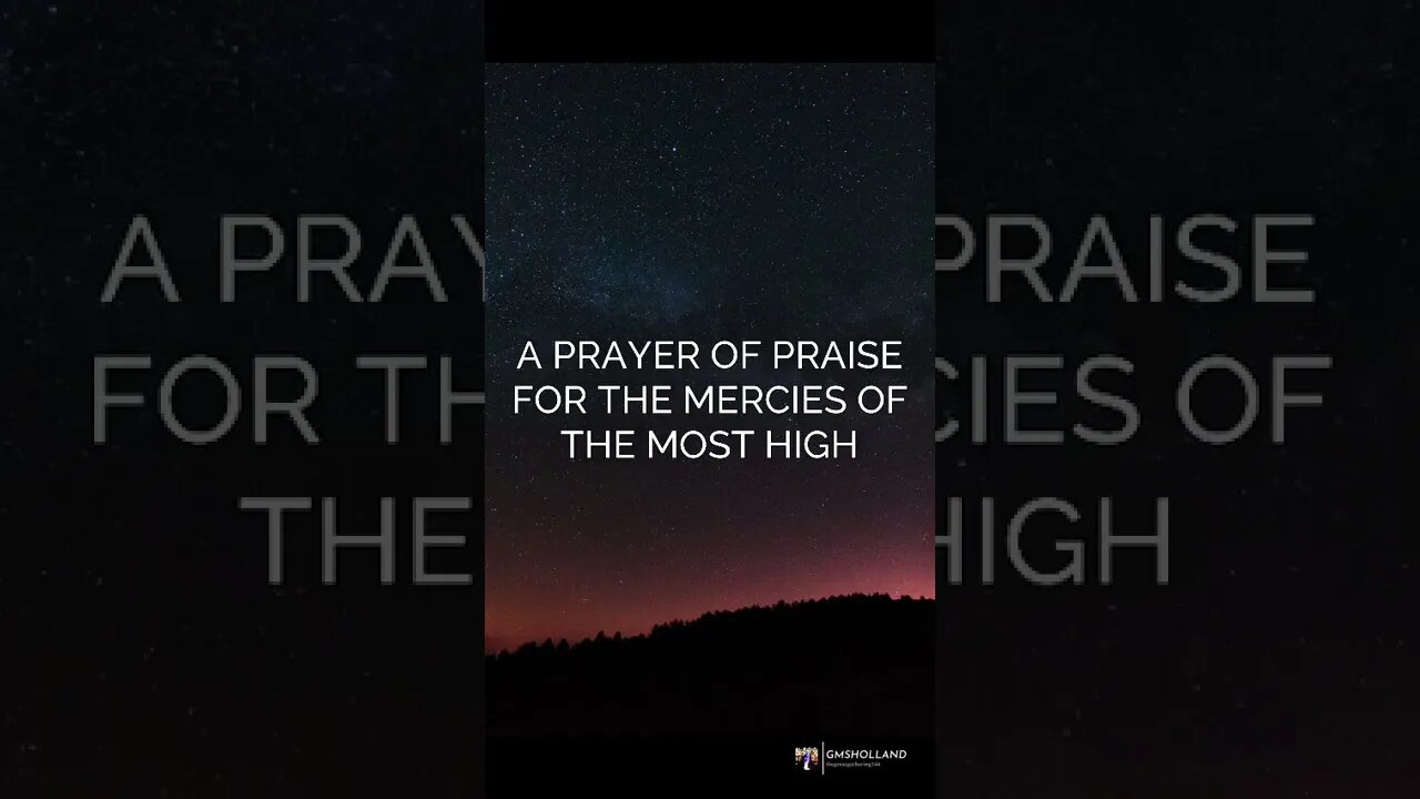 Prayers in PALEO HEBREW #88: A PRAYER OF PRAISE FOR THE MERCIES OF THE MOST HIGH 🙌🏾