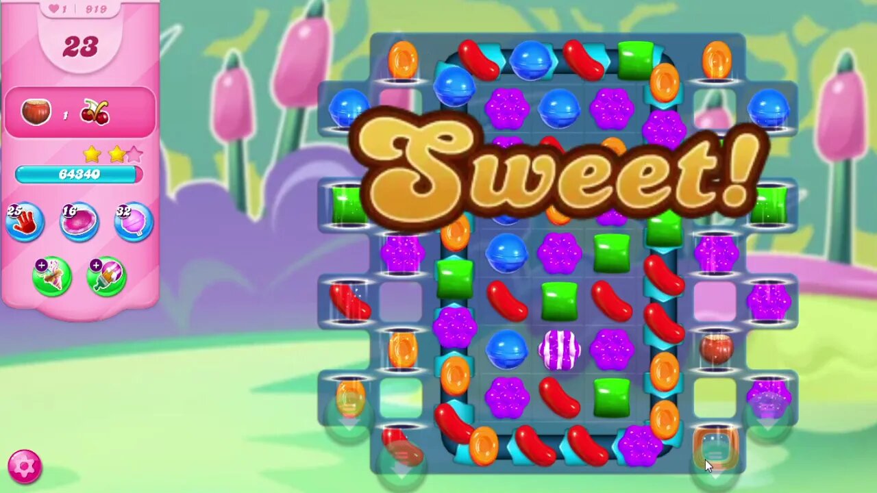 Candy Crush Saga Level 919