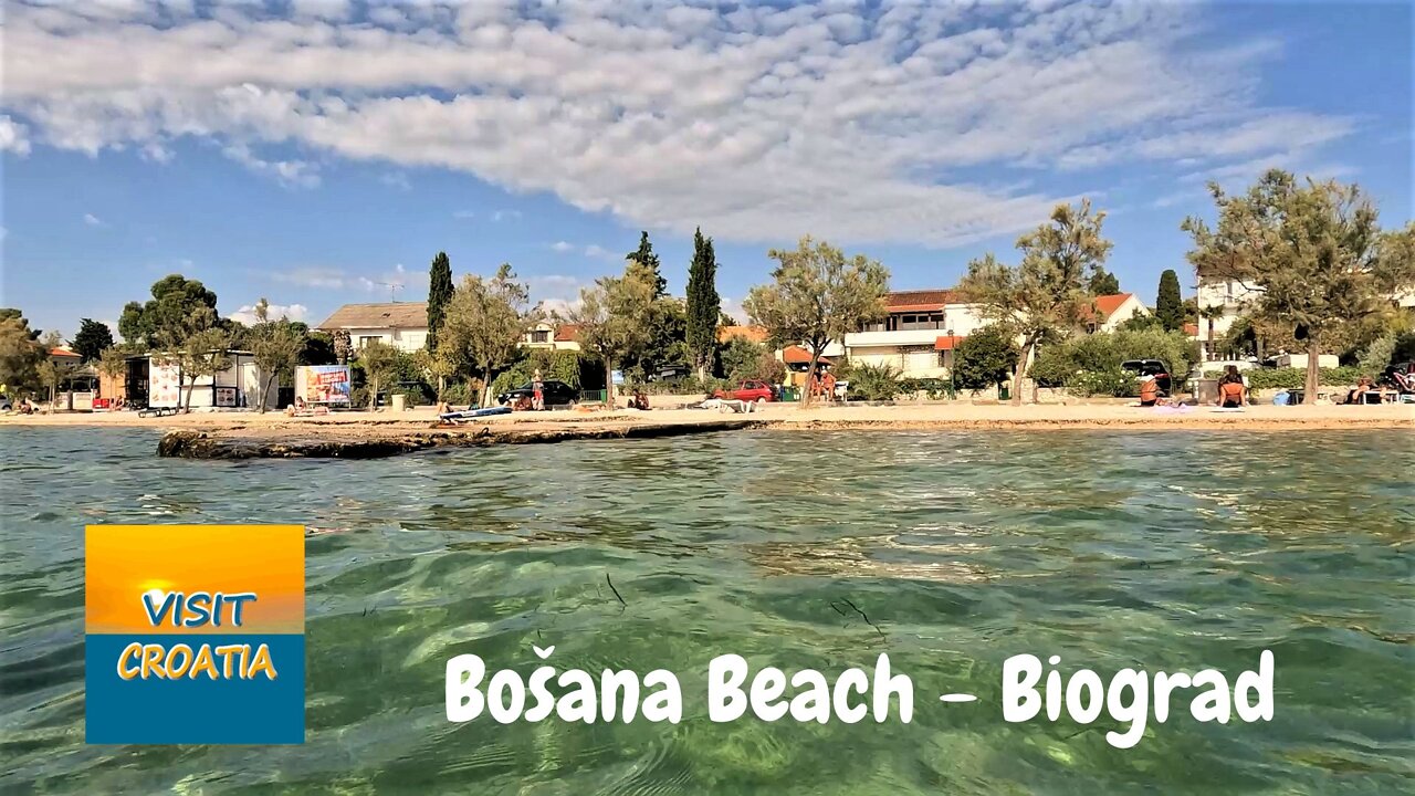 Bosana Beach Biograd na Moru In Croatia