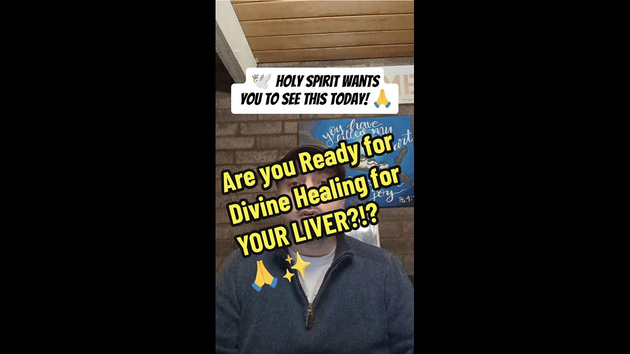 Are you Ready for Divine Healing for YOUR LIVER?!?