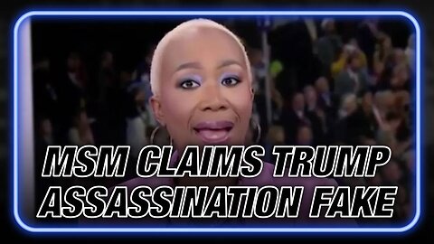 Breaking: MSM Claims Trump Assassination Fake Alex Jones Responds "There Is No Way You Can