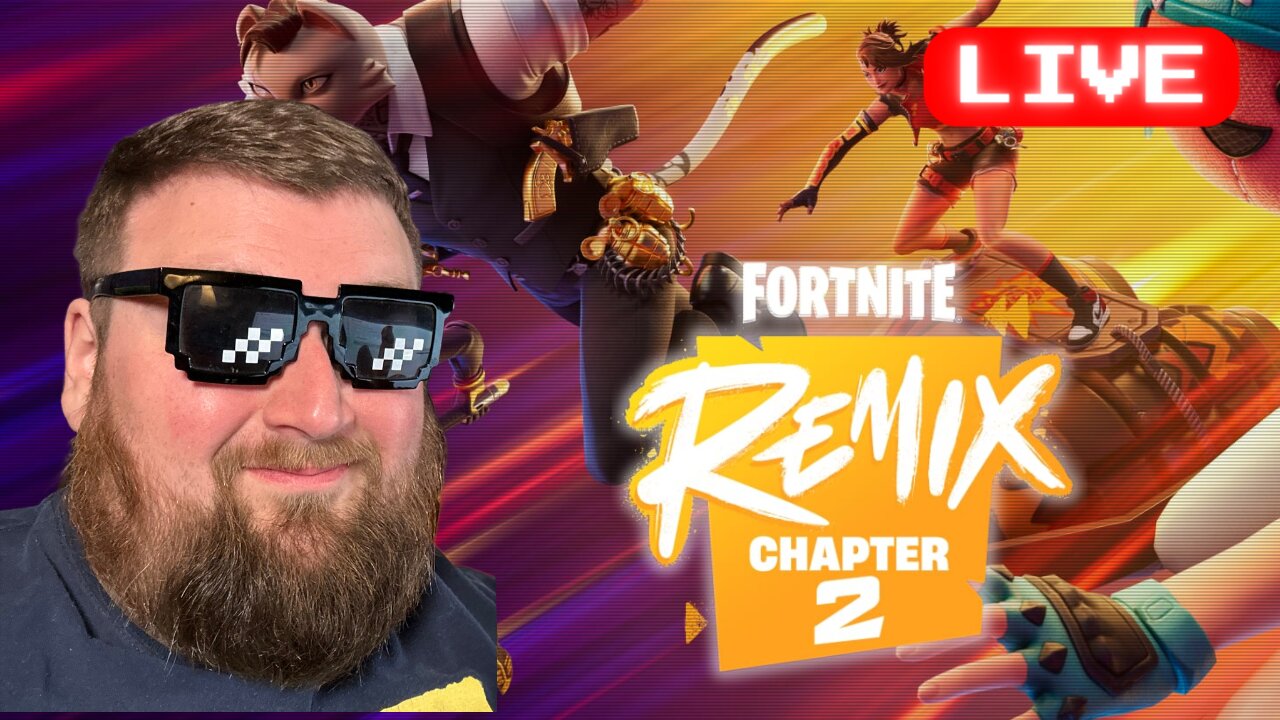 Fortnite Chapter 2 Remix Live Gameplay - No Builds, All Thrills