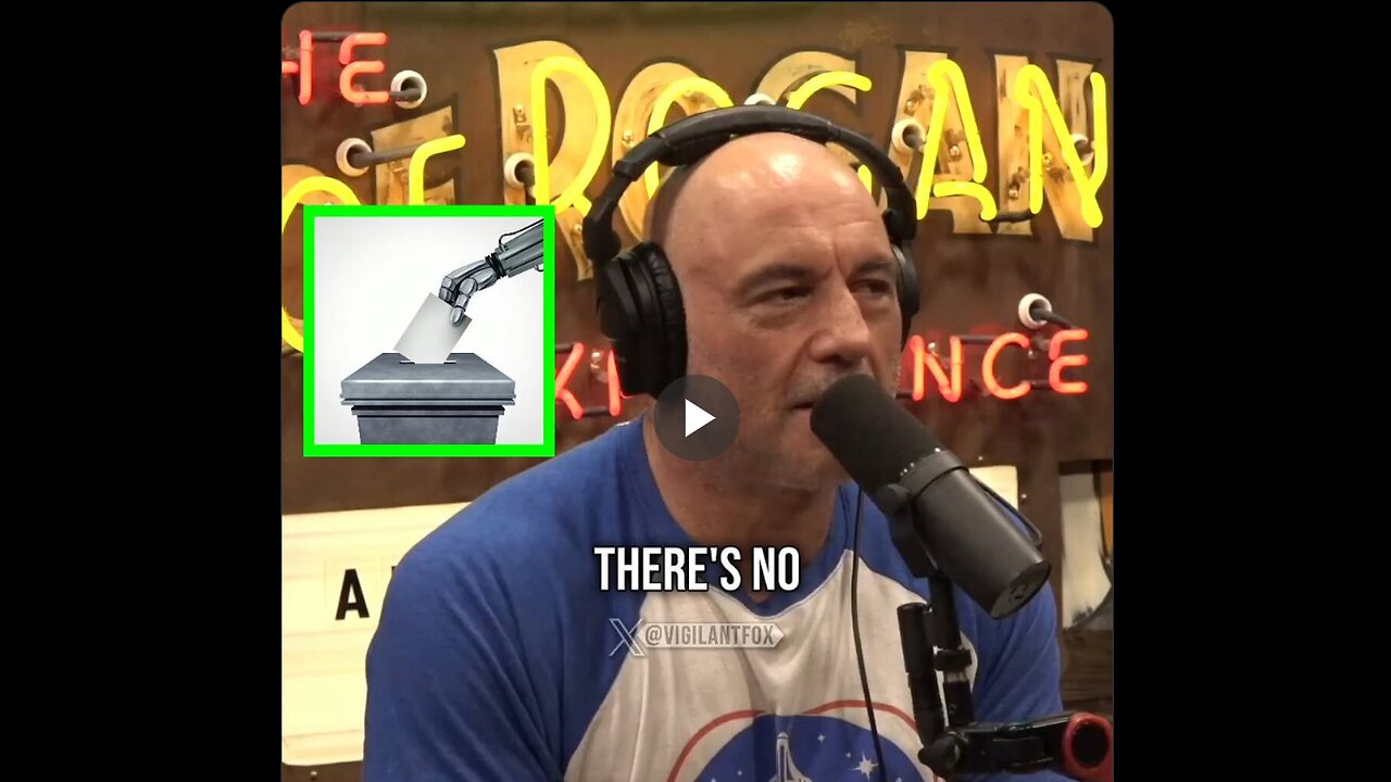 NEW: Joe Rogan argues, You should NOT be able to vote here without an ID...