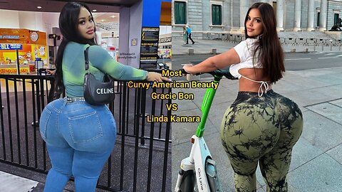 Most Curvy American Beauty Gracie Bon VS Linda Kamara