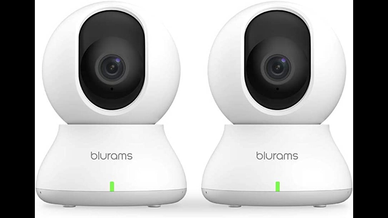 blurams Baby Monitor 2K, WiFi Pet Indoor Camera, 360-degree Wireless Home Camera, Motion Tracki...