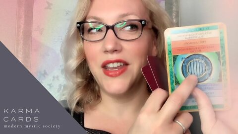 Karma Cards: MAKE A CONTAINMENT FIELD - pick-a-card reading