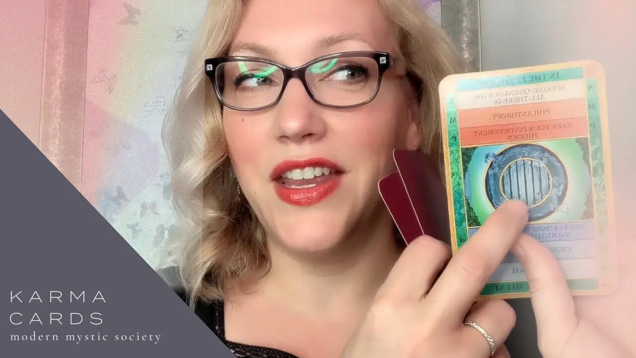 Karma Cards: MAKE A CONTAINMENT FIELD - pick-a-card reading