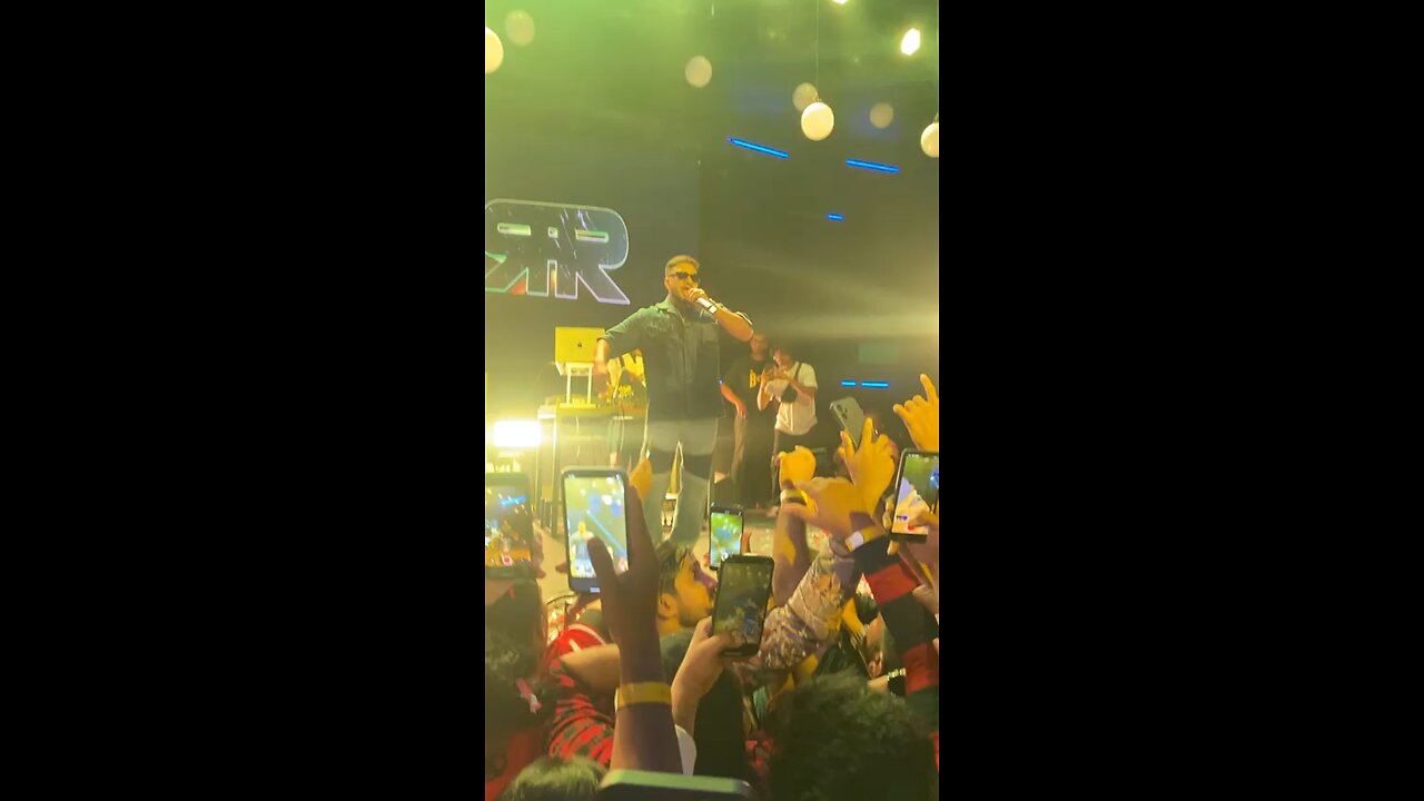 Raftaar concert for live