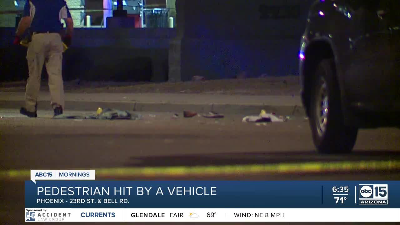 Woman killed in crash near 23rd Street and Bell Road
