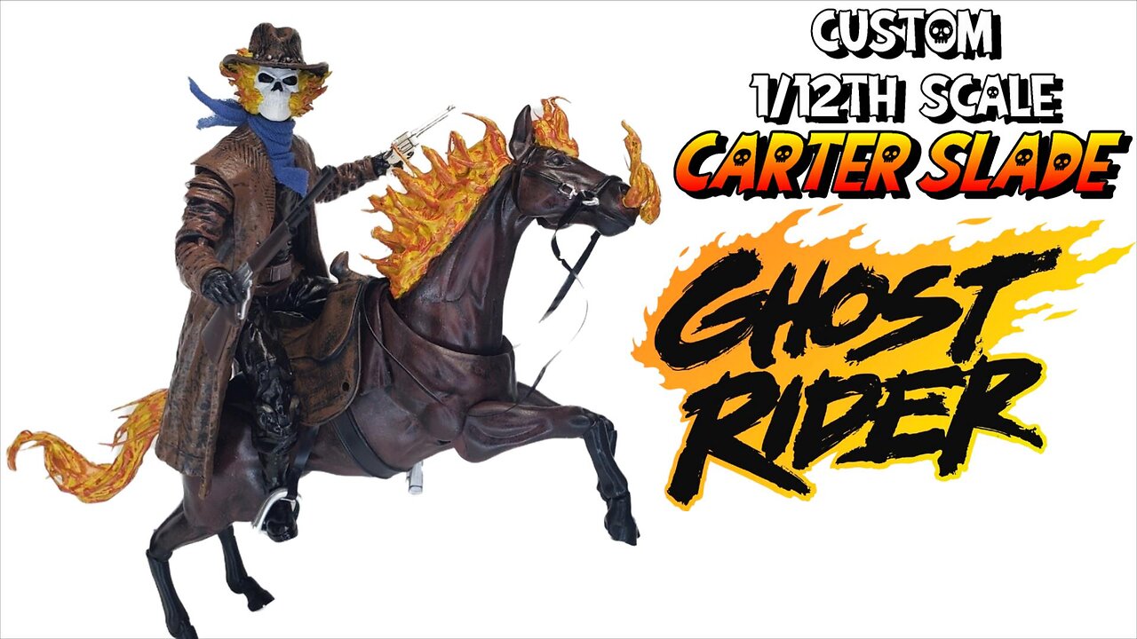 Carter Slade Ghost Rider - Custom Marvel Legends