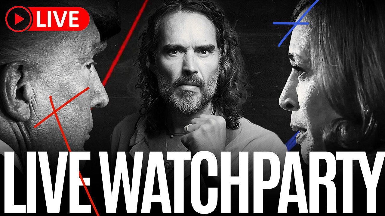 Russell Brand's LIVE Watch Party: Trump Vs. Harris Debate (9/10/24)