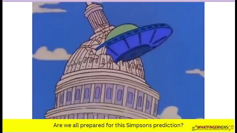 Are we all prepared for this Simpsons prediction?