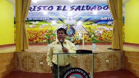 Pastor Casimiro Cruz Iglesia Evangélica Cristo el Salvador