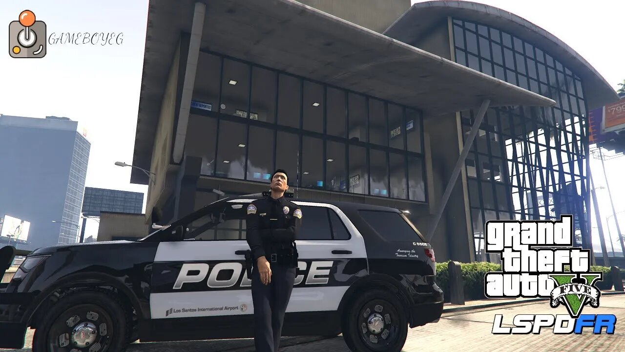 GTA V GTA 5 | LSPDFR | NEW LSIA Police Station Created By ULTRUNZ | Walkthrough | 50 | 4K