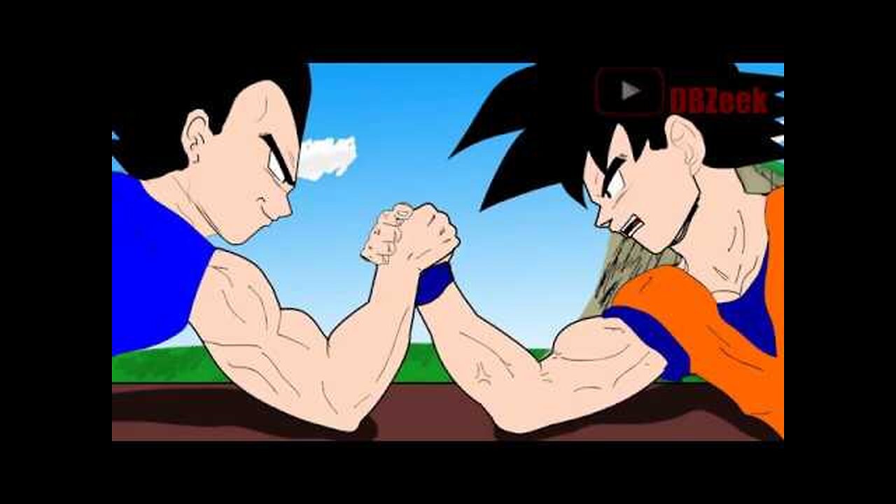 Goku vs. Vegeta, at McDonald's