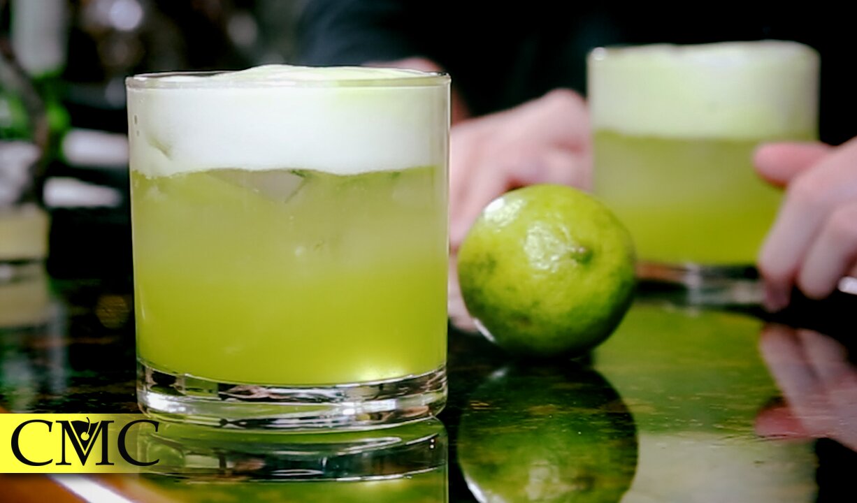 The Midori Sour with Egg White | Must Try Drink